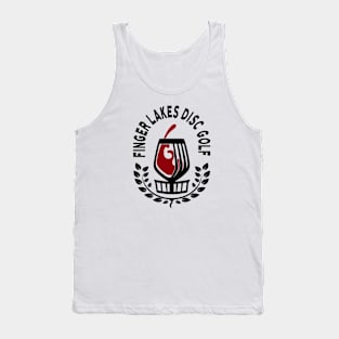 Finger Lakes Disc Golf Wine Glass Tank Top